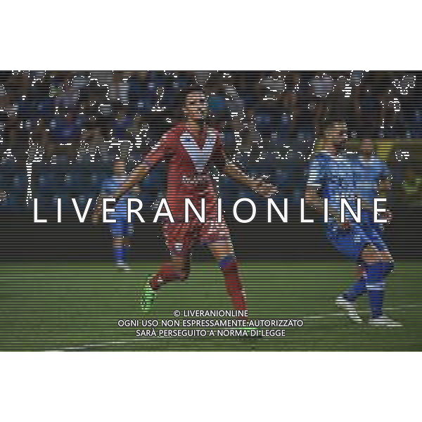 © TVRG Massimo Bertagnoli (Brescia) esulta dopo il gol dell\'1 a 0 Como vs Brescia Como 29-08-2022 Stadio Giuseppe Sinigaglia Campionato Serie BKT - 3a giornata foto Roberto Garavaglia/ag. Aldo Liverani sas/AGENZIA ALDO LIVERANI SAS