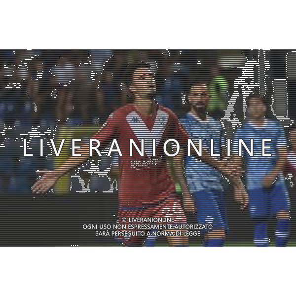 © TVRG Massimo Bertagnoli (Brescia) esulta dopo il gol dell\'1 a 0 Como vs Brescia Como 29-08-2022 Stadio Giuseppe Sinigaglia Campionato Serie BKT - 3a giornata foto Roberto Garavaglia/ag. Aldo Liverani sas/AGENZIA ALDO LIVERANI SAS
