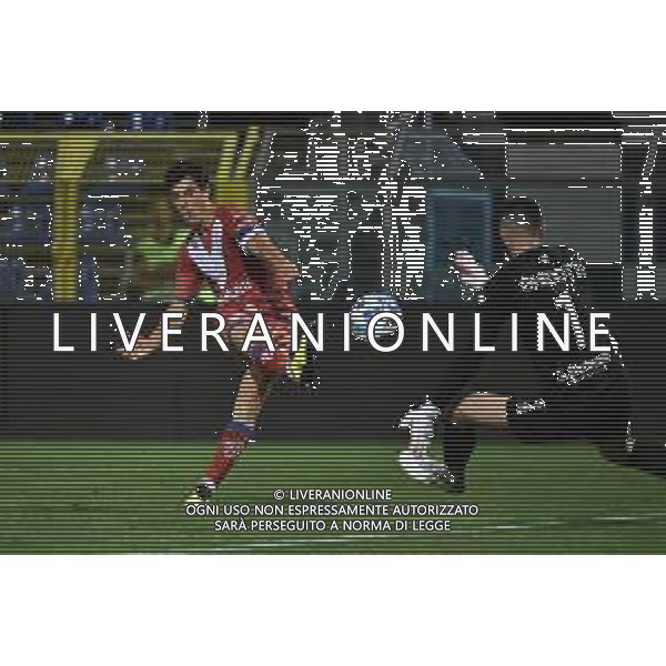 © TVRG Dimitri Bisoli (Brescia) occasione da gol per il possibile 2 a 0 Como vs Brescia Como 29-08-2022 Stadio Giuseppe Sinigaglia Campionato Serie BKT - 3a giornata foto Roberto Garavaglia/ag. Aldo Liverani sas/AGENZIA ALDO LIVERANI SAS
