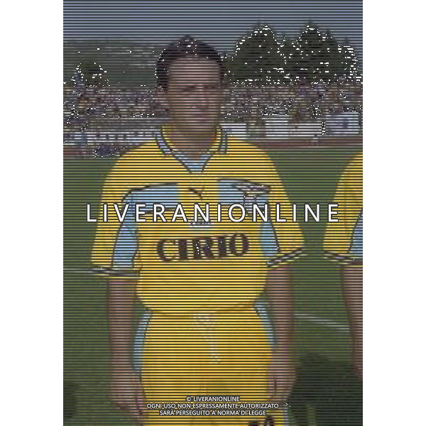 1999 FIUGGI -PARTITA AMICHEVOLE PRE CAMPIONATO LAZIO-FIUGGI NELLA FOTO ROBERTO MANCINI AG ALDO LIVERANI SAS