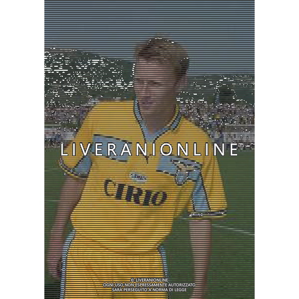 1999 FIUGGI -PARTITA AMICHEVOLE PRE CAMPIONATO LAZIO-FIUGGI NELLA FOTO KENNETH ANDERSSON AG ALDO LIVERANI SAS