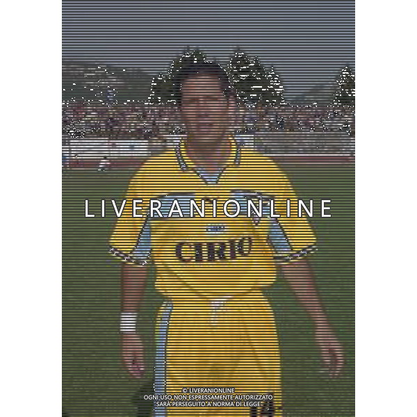 1999 FIUGGI -PARTITA AMICHEVOLE PRE CAMPIONATO LAZIO-FIUGGI NELLA FOTO DIEGO SIMEONE AG ALDO LIVERANI SAS