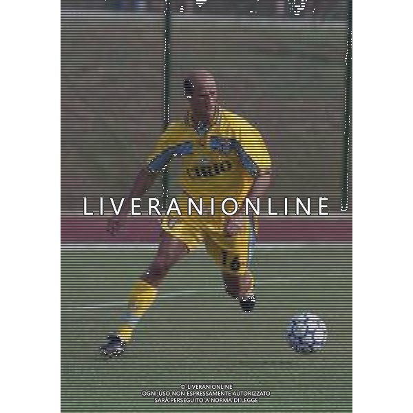 1999 FIUGGI -PARTITA AMICHEVOLE PRE CAMPIONATO LAZIO-FIUGGI NELLA FOTO ATTILIO LOMBARDO AG ALDO LIVERANI SAS
