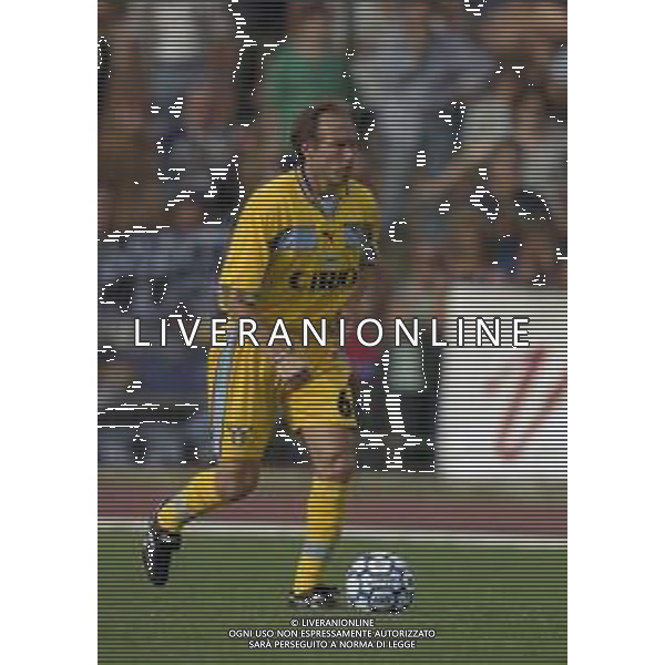 1999 FIUGGI -PARTITA AMICHEVOLE PRE CAMPIONATO LAZIO-FIUGGI NELLA FOTO NESTOR SENSINI AG ALDO LIVERANI SAS