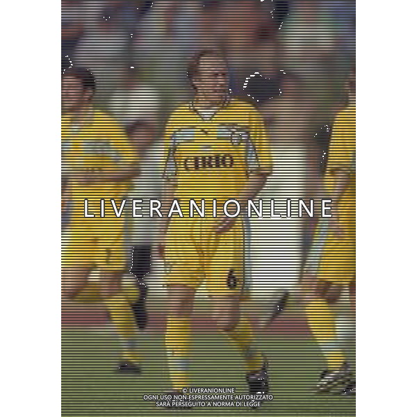 1999 FIUGGI -PARTITA AMICHEVOLE PRE CAMPIONATO LAZIO-FIUGGI NELLA FOTO NESTOR SENSINI AG ALDO LIVERANI SAS