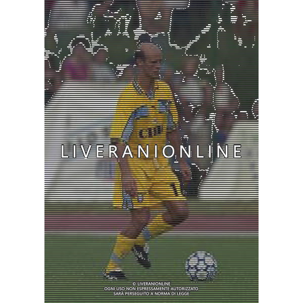 1999 FIUGGI -PARTITA AMICHEVOLE PRE CAMPIONATO LAZIO-FIUGGI NELLA FOTO ATTILIO LOMBARDO AG ALDO LIVERANI SAS
