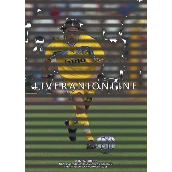 1999 FIUGGI -PARTITA AMICHEVOLE PRE CAMPIONATO LAZIO-FIUGGI NELLA FOTO MATHYAS ALMEYDA AG ALDO LIVERANI SAS
