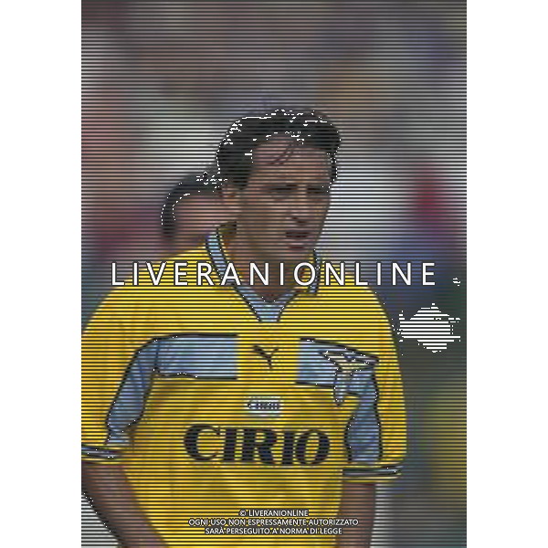 1999 FIUGGI -PARTITA AMICHEVOLE PRE CAMPIONATO LAZIO-FIUGGI NELLA FOTO ROBERTO MANCINI AG ALDO LIVERANI SAS