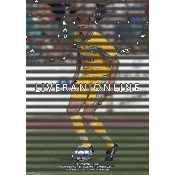 1999 FIUGGI -PARTITA AMICHEVOLE PRE CAMPIONATO LAZIO-FIUGGI NELLA FOTO KENNETH ANDERSSON AG ALDO LIVERANI SAS