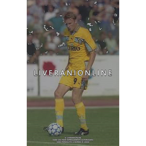 1999 FIUGGI -PARTITA AMICHEVOLE PRE CAMPIONATO LAZIO-FIUGGI NELLA FOTO KENNETH ANDERSSON AG ALDO LIVERANI SAS