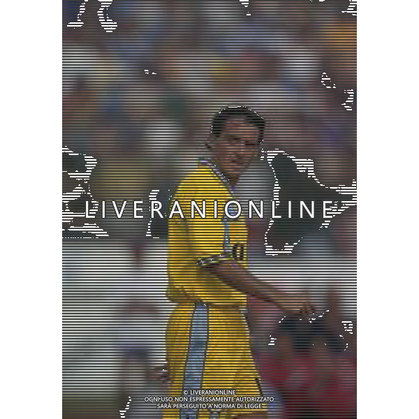 1999 FIUGGI -PARTITA AMICHEVOLE PRE CAMPIONATO LAZIO-FIUGGI NELLA FOTO ROBERTO MANCINI AG ALDO LIVERANI SAS