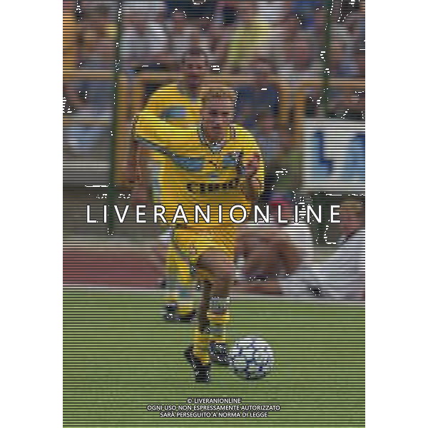 1999 FIUGGI -PARTITA AMICHEVOLE PRE CAMPIONATO LAZIO-FIUGGI NELLA FOTO GASPERINO CINELLI AG ALDO LIVERANI SAS