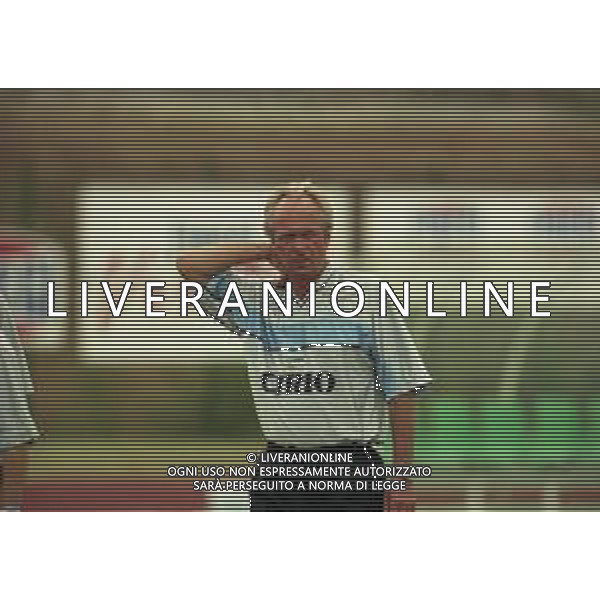 1999 FIUGGI -PARTITA AMICHEVOLE PRE CAMPIONATO LAZIO-FIUGGI NELLA FOTO SVEN GORAN ERIKSSON ALLENATORE LAZIO CALCIO AG ALDO LIVERANI SAS