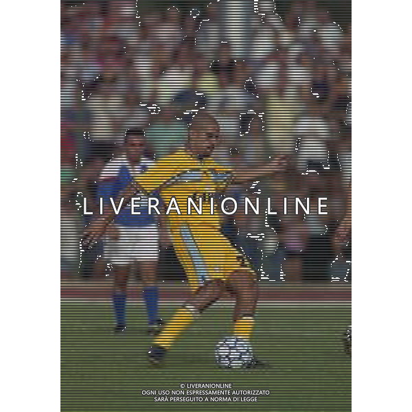 1999 FIUGGI -PARTITA AMICHEVOLE PRE CAMPIONATO LAZIO-FIUGGI NELLA FOTO JUAN SEBASTIAN VERON AG ALDO LIVERANI SAS