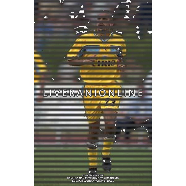 1999 FIUGGI -PARTITA AMICHEVOLE PRE CAMPIONATO LAZIO-FIUGGI NELLA FOTO JUAN SEBASTIAN VERON AG ALDO LIVERANI SAS