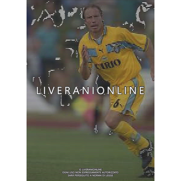 1999 FIUGGI -PARTITA AMICHEVOLE PRE CAMPIONATO LAZIO-FIUGGI NELLA FOTO NESTOR SENSINI AG ALDO LIVERANI SAS