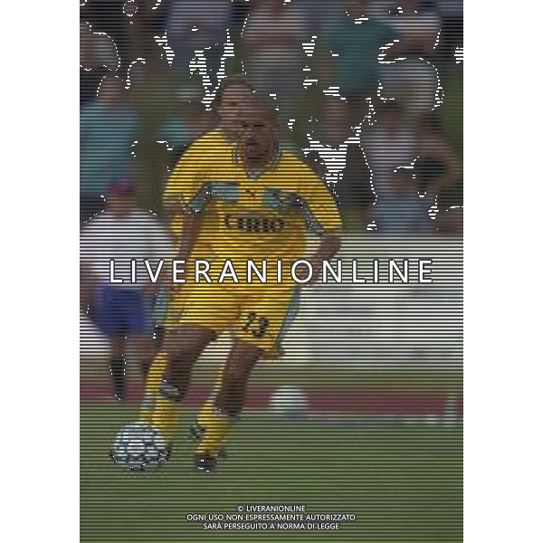 1999 FIUGGI -PARTITA AMICHEVOLE PRE CAMPIONATO LAZIO-FIUGGI NELLA FOTO JUAN SEBASTIAN VERON AG ALDO LIVERANI SAS