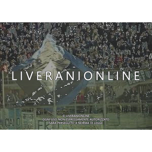 18-01-1998 FIRENZE -CAMPIONATO DI CALCIO SERIE A FIORENTINA-LAZIO 0-3 NELLA FOTO TIFOSI LAZIO AG ALDO LIVERANI SAS