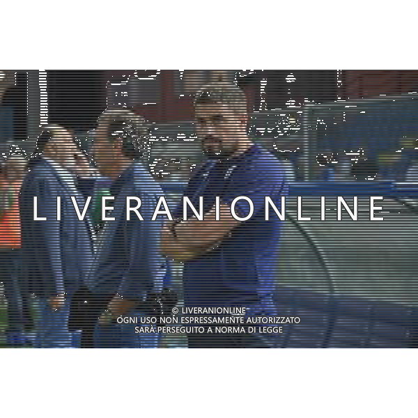 © TVRG Josep Pep Clotet Ruiz allenatore Brescia Como vs Brescia Como 29-08-2022 Stadio Giuseppe Sinigaglia Campionato Serie BKT - 3a giornata foto Roberto Garavaglia/ag. Aldo Liverani sas/AGENZIA AGENZIA ALDO LIVERANI SAS