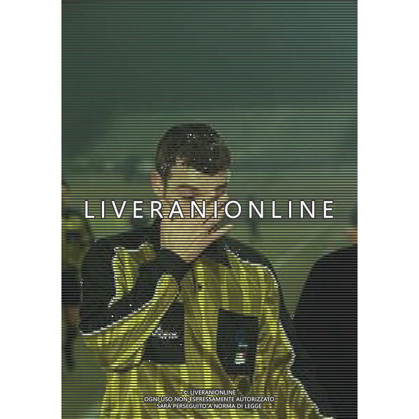 29-01-2000 PIACENZA -CAMPIONATO DI CALCIO SERIE A PIACENZA-UDINESE 0-1 NELLA FOTO ARBITRO PAOLO BERTINI AG ALDO LIVERANI SAS