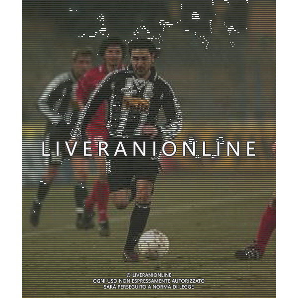 29-01-2000 PIACENZA -CAMPIONATO DI CALCIO SERIE A PIACENZA-UDINESE 0-1 NELLA FOTO STEFANO FIORE AG ALDO LIVERANI SAS
