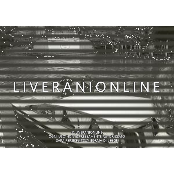 RETROSPETTIVA BURT LANCASTER ATTORE NELLA FOTO BURT LANCASTER A VENEZIA NELL\'ANNO 1980 AG ALDO LIVERANI SAS