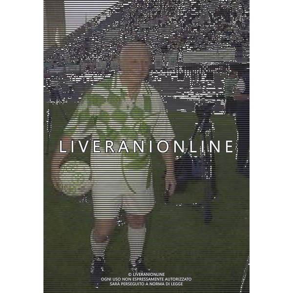 MAGGIO 2000 STADIO DI MONZA PARTITA AMICHEVOLE FORZA ITALIA-LEGA NORDO NELLA FOTO GIANCARLO PAGLIARINI AG ALDO LIVERANI SAS