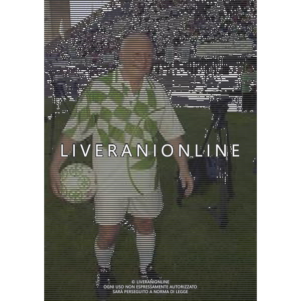 MAGGIO 2000 STADIO DI MONZA PARTITA AMICHEVOLE FORZA ITALIA-LEGA NORDO NELLA FOTO GIANCARLO PAGLIARINI AG ALDO LIVERANI SAS