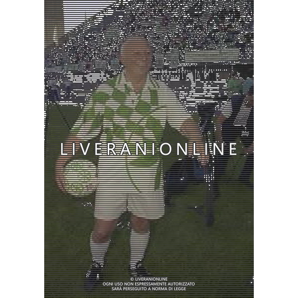 MAGGIO 2000 STADIO DI MONZA PARTITA AMICHEVOLE FORZA ITALIA-LEGA NORDO NELLA FOTO GIANCARLO PAGLIARINI AG ALDO LIVERANI SAS