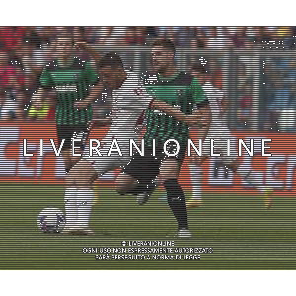 SASSUOLO - MILAN CAMPIONATO CALCIO SERIE A TIM 30.08.2022 NELLA FOTO ALESSANDRO FLORENZI E KYRIAKOPOULOS GIORGOS ©SANTANDREA/AGENZIA ALDO LIVERANI SAS