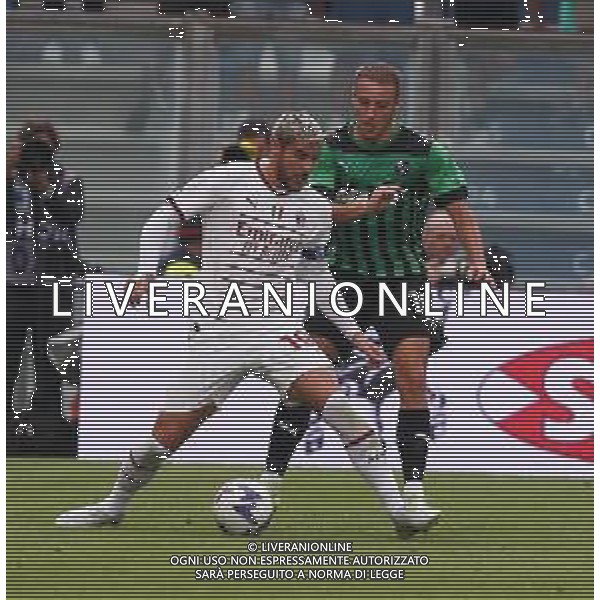 SASSUOLO - MILAN CAMPIONATO CALCIO SERIE A TIM 30.08.2022 NELLA FOTO DAVIDE FRATTESI E THEO HERNANDEZ ©SANTANDREA/AGENZIA ALDO LIVERANI SAS