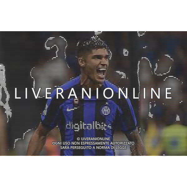 Joaquin Correa (Inter) esulta dopo il gol dell\'1 a 0 Inter vs Cremonese Milano 30-08-2022 Stadio Giuseppe Meazza - San Siro Campionato Serie A TIM - 4a giornata foto Roberto Garavaglia/ag. Aldo Liverani sas