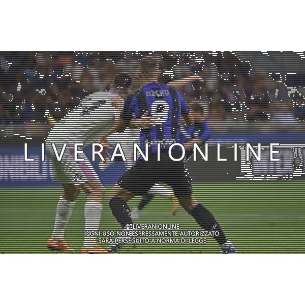 Nicolo\' Barella (Inter), coperto, segna il gol del 2 a 0 Inter vs Cremonese Milano 30-08-2022 Stadio Giuseppe Meazza - San Siro Campionato Serie A TIM - 4a giornata foto Roberto Garavaglia/ag. Aldo Liverani sas/AGENZIA ALDO LIVERANI SAS