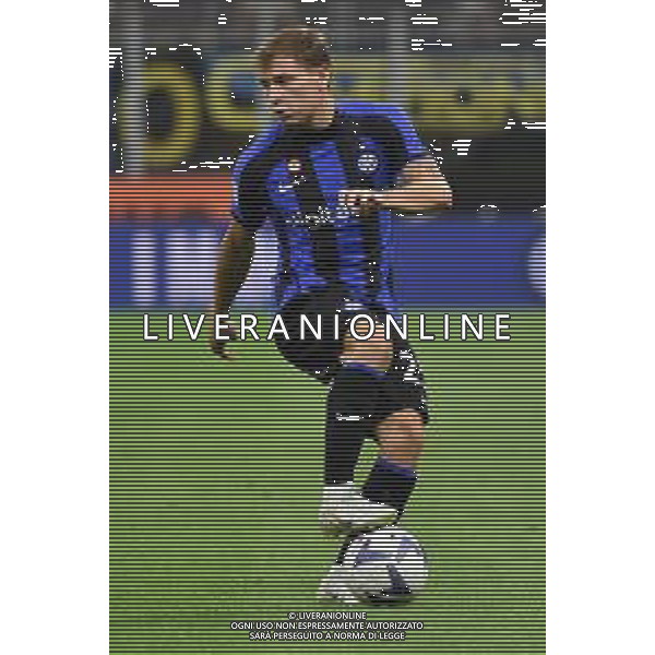 Nicolo\' Barella (Inter) Inter vs Cremonese Milano 30-08-2022 Stadio Giuseppe Meazza - San Siro Campionato Serie A TIM - 4a giornata foto Roberto Garavaglia/ag. Aldo Liverani sas/AGENZIA ALDO LIVERANI SAS