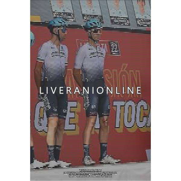 31-08-2022 Vuelta A Espana; Tappa 11 Elpozo Alimentazion - Cabo De Gata; 2022, Astana - Qazaqstan; Nibali, Vincenzo; Battistella, Samuele; Elpozo Alimentazion; ©SIROTTI/AGENZIA ALDO LIVERANI SAS