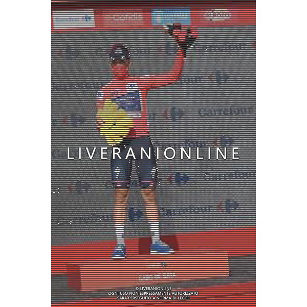 31-08-2022 Vuelta A Espana; Tappa 11 Elpozo Alimentazion - Cabo De Gata; 2022, Quick Step - Alpha Vinyl; Evenepoel, Remco; Cabo De Gata; ©SIROTTI/AGENZIA ALDO LIVERANI SAS