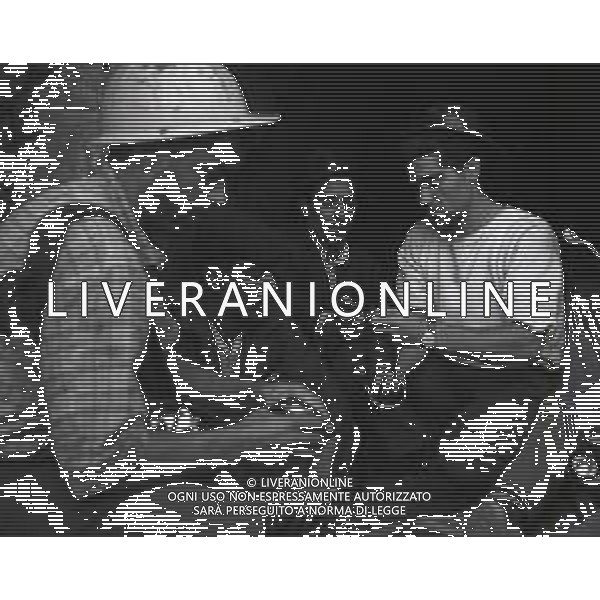 1950 SARDEGNA MINATORI NELLA FOTO I MINATORI IN UN MOMENTO DI RELAX AG ALDO LIVERANI SAS