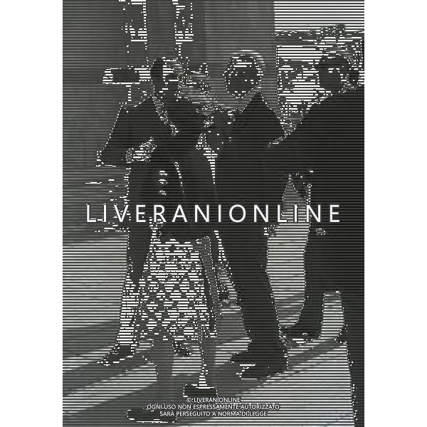 1971 PISA -Gustavo Adolfo VI|-Luisa di Battenberg, moglie di Gustavo Vi Adolfo NELLA FOTO 1971 PISA -Gustavo Adolfo VI|-Luisa di Battenberg, moglie di Gustavo Vi Adolfo a Pisa nell\'anno 1971 ag aldo liverani sas
