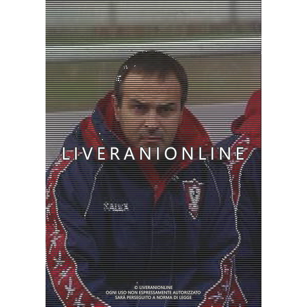 26-11-2000 AREZZO-CAMPIONATO DI CALCIO SERIE C1 AREZZO- COMO 2-1 NELLA FOTO ANTONIO CABRINI ALLENATORE AREZZO CALCIO AG ALDO LIVERANI SAS