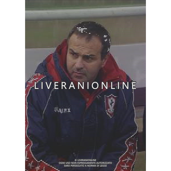 26-11-2000 AREZZO-CAMPIONATO DI CALCIO SERIE C1 AREZZO- COMO 2-1 NELLA FOTO ANTONIO CABRINI ALLENATORE AREZZO CALCIO AG ALDO LIVERANI SAS