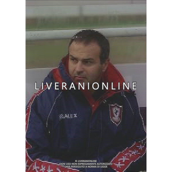 26-11-2000 AREZZO-CAMPIONATO DI CALCIO SERIE C1 AREZZO- COMO 2-1 NELLA FOTO ANTONIO CABRINI ALLENATORE AREZZO CALCIO AG ALDO LIVERANI SAS