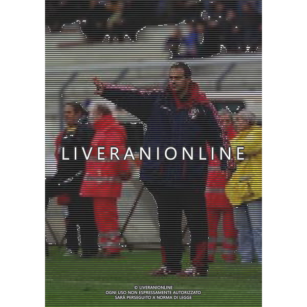 26-11-2000 AREZZO-CAMPIONATO DI CALCIO SERIE C1 AREZZO- COMO 2-1 NELLA FOTO ANTONIO CABRINI ALLENATORE AREZZO CALCIO AG ALDO LIVERANI SAS