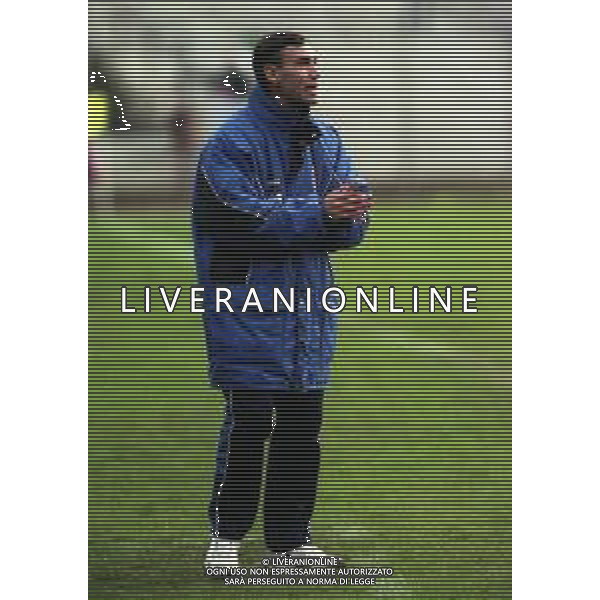 26-11-2000 AREZZO-CAMPIONATO DI CALCIO SERIE C1 AREZZO- COMO 2-1 NELLA FOTO LORIS DOMINISSINI ALLENATORE COMO CALCIO AG ALDO LIVERANI SAS