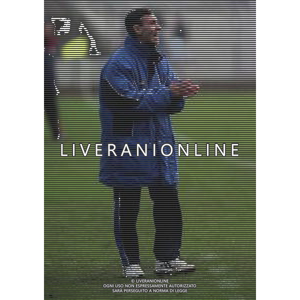 26-11-2000 AREZZO-CAMPIONATO DI CALCIO SERIE C1 AREZZO- COMO 2-1 NELLA FOTO LORIS DOMINISSINI ALLENATORE COMO CALCIO AG ALDO LIVERANI SAS