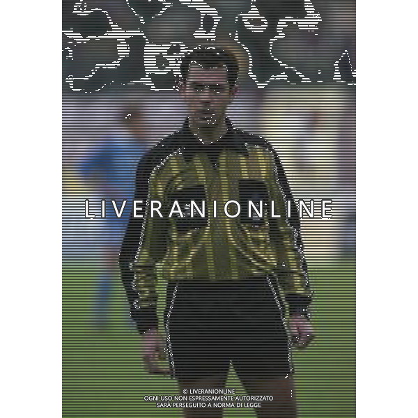 26-11-2000 AREZZO-CAMPIONATO DI CALCIO SERIE C1 AREZZO- COMO 2-1 NELLA FOTO ARBITRO ANTONIO DATTILO AG ALDO LIVERANI SAS