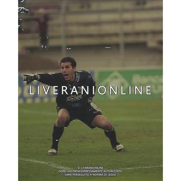 26-11-2000 AREZZO-CAMPIONATO DI CALCIO SERIE C1 AREZZO- COMO 2-1 NELLA FOTO EMANUELE CONCETTI AG ALDO LIVERANI SAS