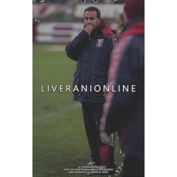 26-11-2000 AREZZO-CAMPIONATO DI CALCIO SERIE C1 AREZZO- COMO 2-1 NELLA FOTO ANTONIO CABRINI ALLENATORE AREZZO CALCIO AG ALDO LIVERANI SAS