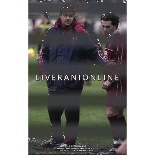 26-11-2000 AREZZO-CAMPIONATO DI CALCIO SERIE C1 AREZZO- COMO 2-1 NELLA FOTO ANTONIO CABRINI ALLENATORE AREZZO CALCIO AG ALDO LIVERANI SAS