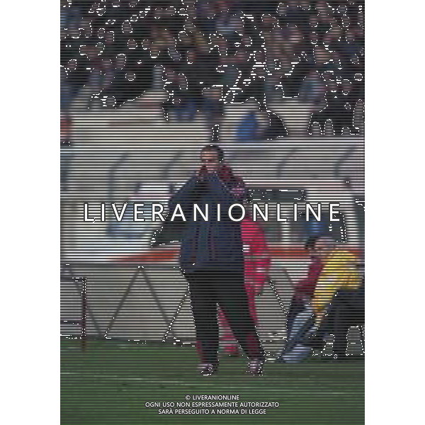 26-11-2000 AREZZO-CAMPIONATO DI CALCIO SERIE C1 AREZZO- COMO 2-1 NELLA FOTO ANTONIO CABRINI ALLENATORE AREZZO CALCIO AG ALDO LIVERANI SAS