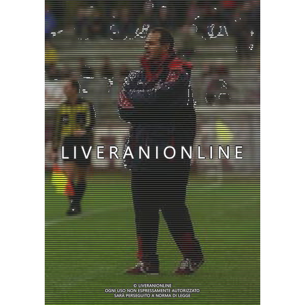 26-11-2000 AREZZO-CAMPIONATO DI CALCIO SERIE C1 AREZZO- COMO 2-1 NELLA FOTO ANTONIO CABRINI ALLENATORE AREZZO CALCIO AG ALDO LIVERANI SAS